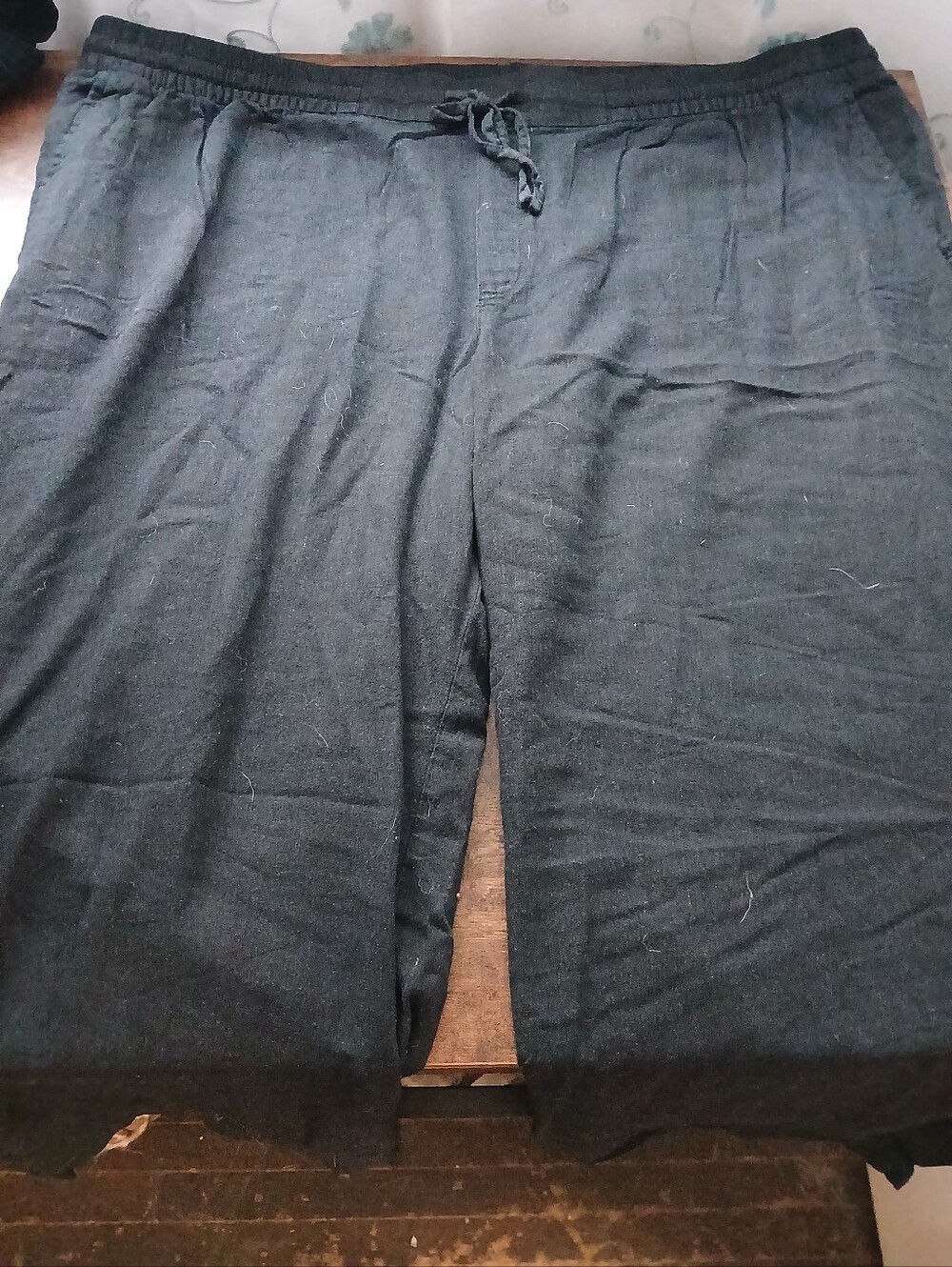 Women's Black Drawstring Pants